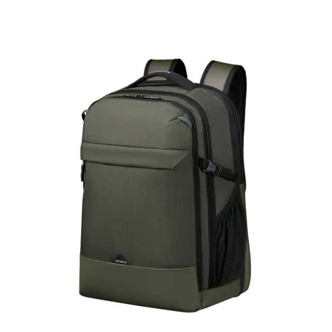 Clearance Samsonite Roadseeker Laptop Backpack L Expandable dark olive
