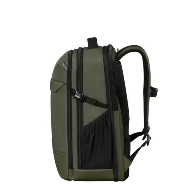 Clearance Samsonite Roadseeker Laptop Backpack L Expandable dark olive