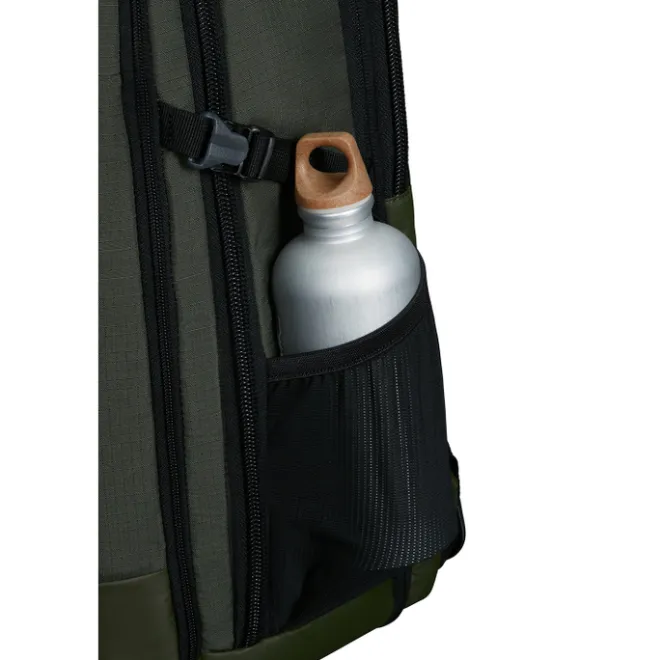 Clearance Samsonite Roadseeker Laptop Backpack L Expandable dark olive
