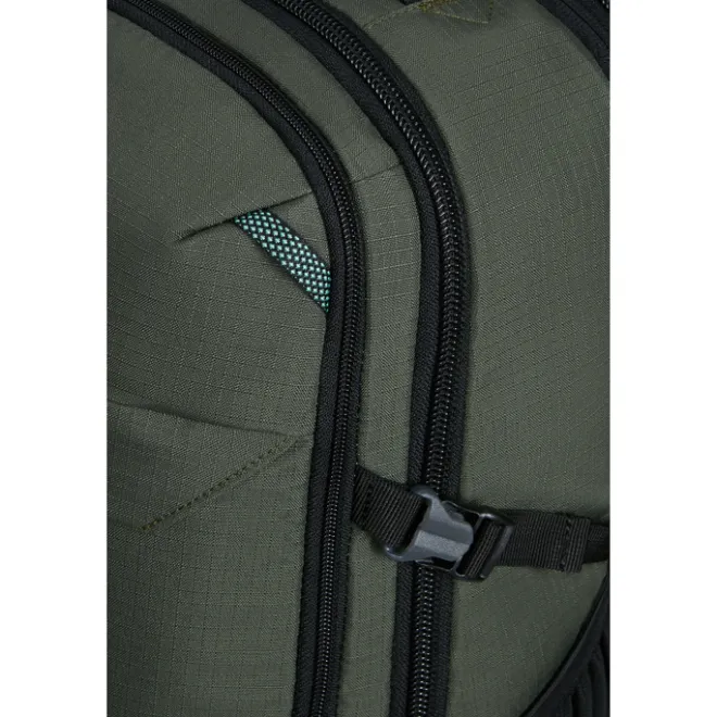 Clearance Samsonite Roadseeker Laptop Backpack L Expandable dark olive