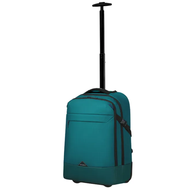 Hot Samsonite Roadseeker Laptop Wheeled Backpack 17.3" deep teal