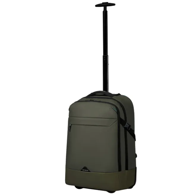 New Samsonite Roadseeker Laptop Wheeled Backpack 17.3" dark olive