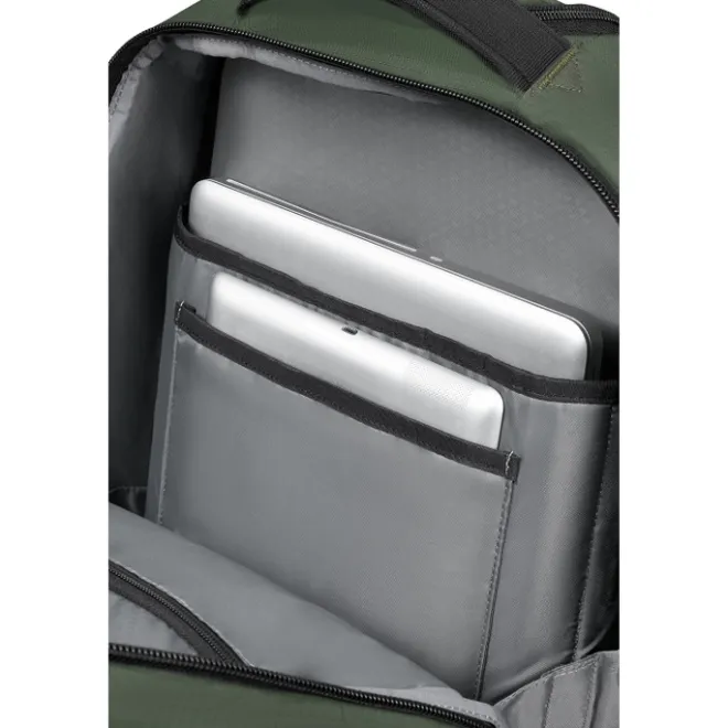 New Samsonite Roadseeker Laptop Wheeled Backpack 17.3" dark olive