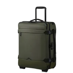 Sale Samsonite Roadseeker Wheeled Duffle 55/20 Backpack dark olive