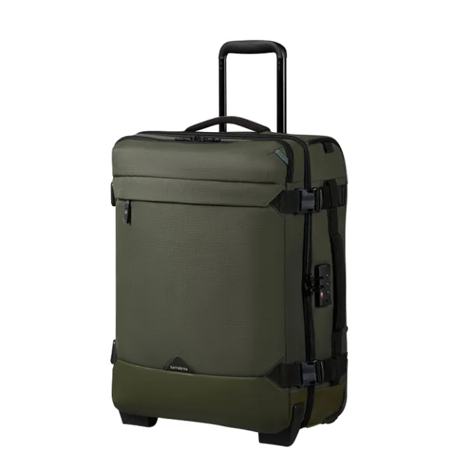 Sale Samsonite Roadseeker Wheeled Duffle 55/20 Backpack dark olive