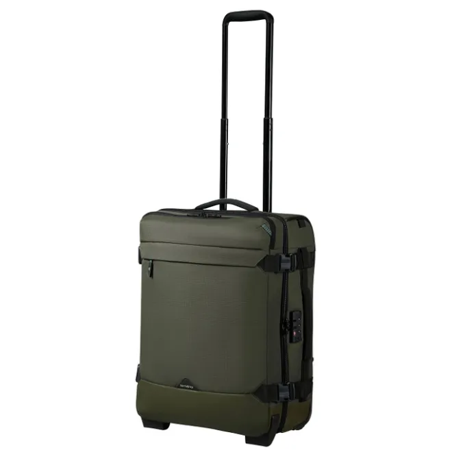 Sale Samsonite Roadseeker Wheeled Duffle 55/20 Backpack dark olive
