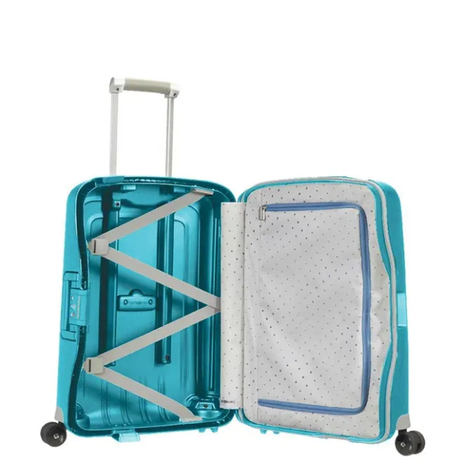 Sale Samsonite S'Cure Spinner 55 aqua blue