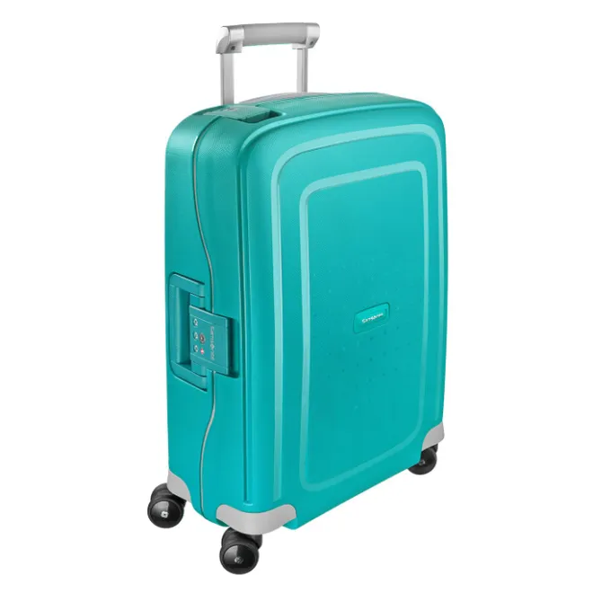 Sale Samsonite S'Cure Spinner 55 aqua blue