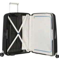 Sale Samsonite S'Cure Spinner 75 Set van 2 black