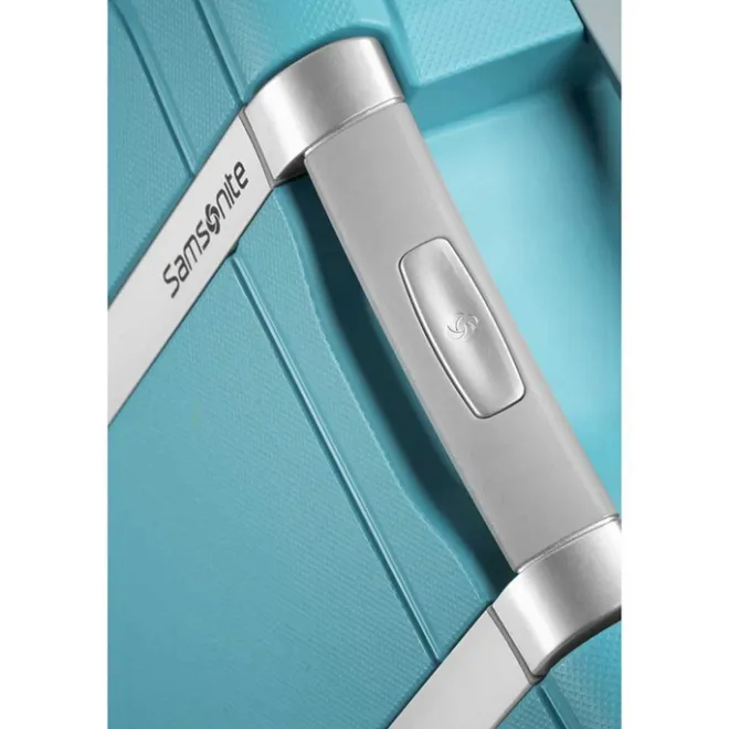 Best Samsonite S'Cure Spinner 81 aqua blue