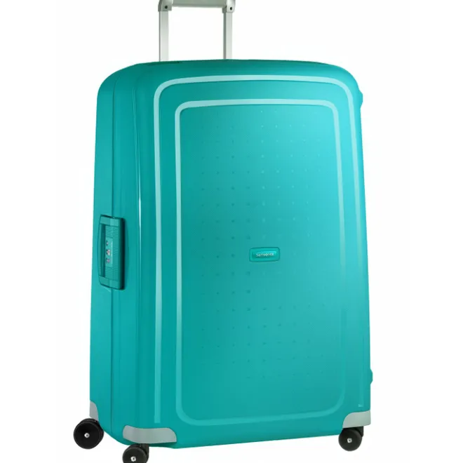 Best Samsonite S'Cure Spinner 81 aqua blue