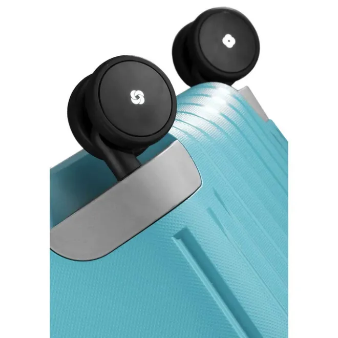 Best Samsonite S'Cure Spinner 81 aqua blue