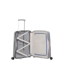 New Samsonite S'Cure Spinner 55 silver