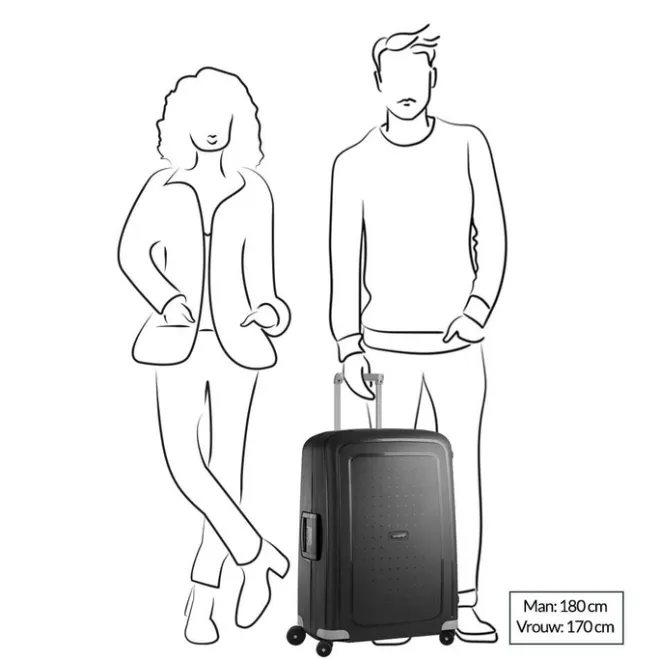 Hot Samsonite S'Cure Spinner 69 aqua blue