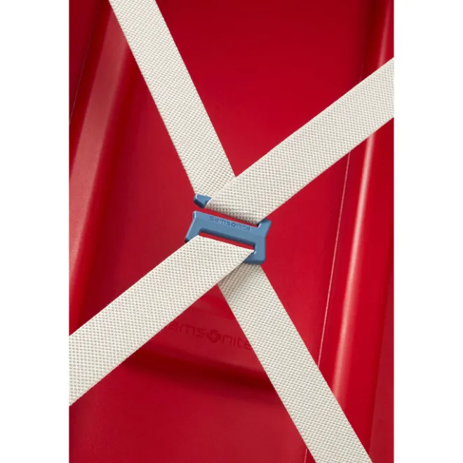 Clearance Samsonite S'Cure Spinner 81 crimson red