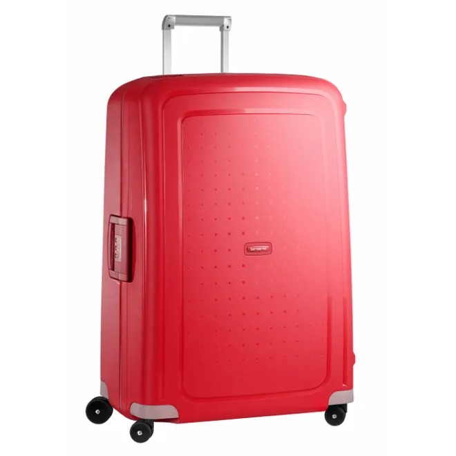 Clearance Samsonite S'Cure Spinner 81 crimson red