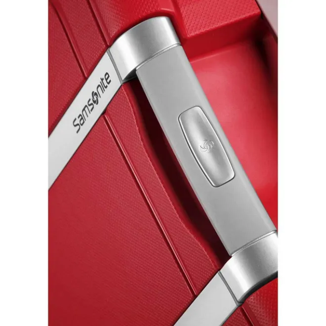 Discount Samsonite S'Cure Spinner 75 crimson red