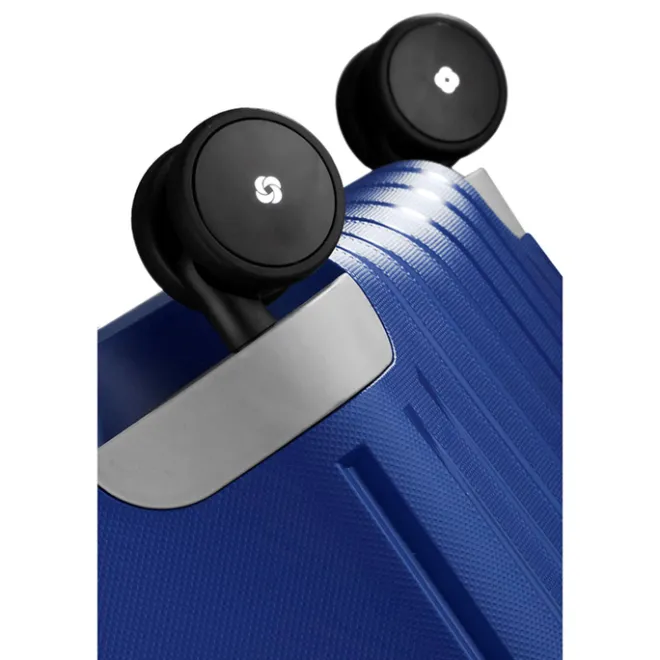 Best Samsonite S'Cure Spinner 55 + 75 Set dark blue