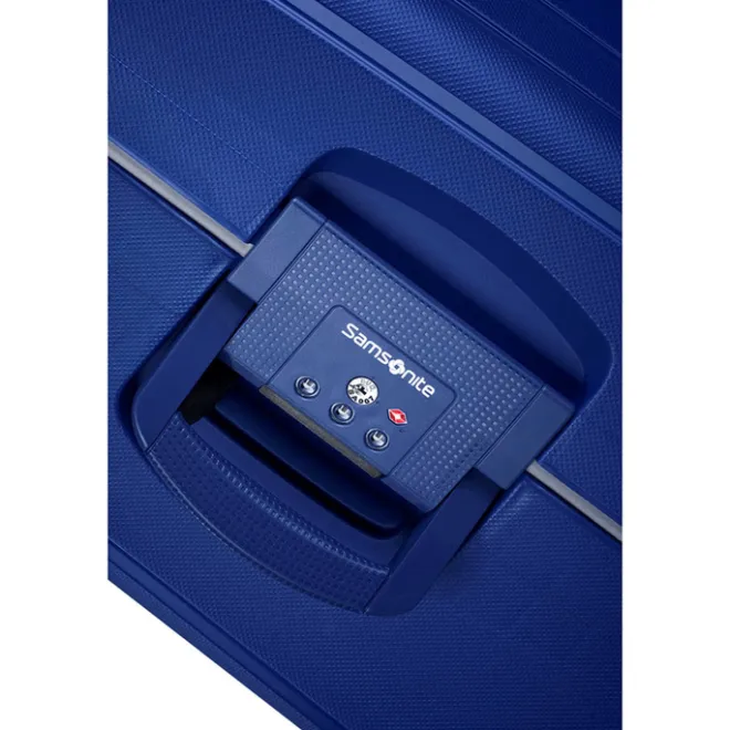 Best Samsonite S'Cure Spinner 55 + 75 Set dark blue