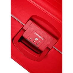 Outlet Samsonite S'Cure Spinner 55 + 75 Set crimson red