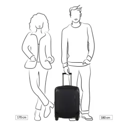 Outlet Samsonite Splendix Spinner 55 DF EXP green/black