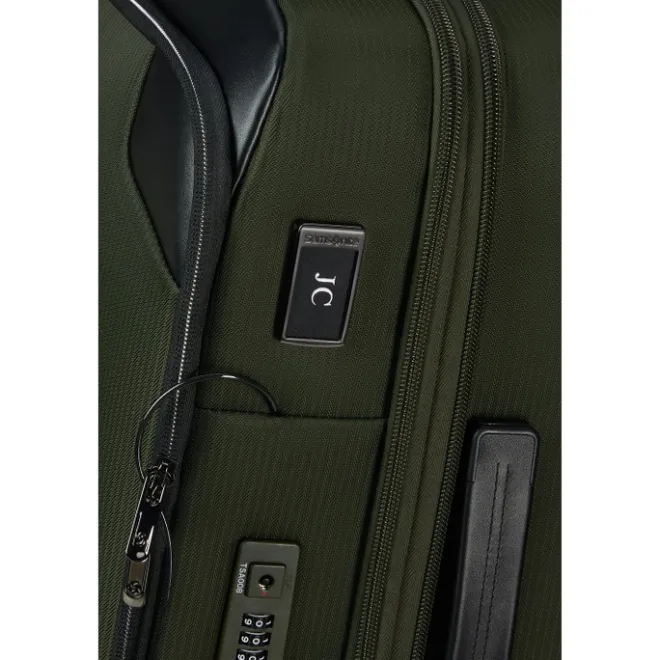 Outlet Samsonite Splendix Spinner 55 DF EXP green/black