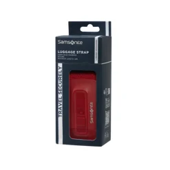 Best Samsonite TA Revolution Luggage Strap 50 Mm red