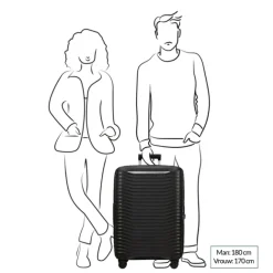 New Samsonite Upscape Spinner 75 Expandable black