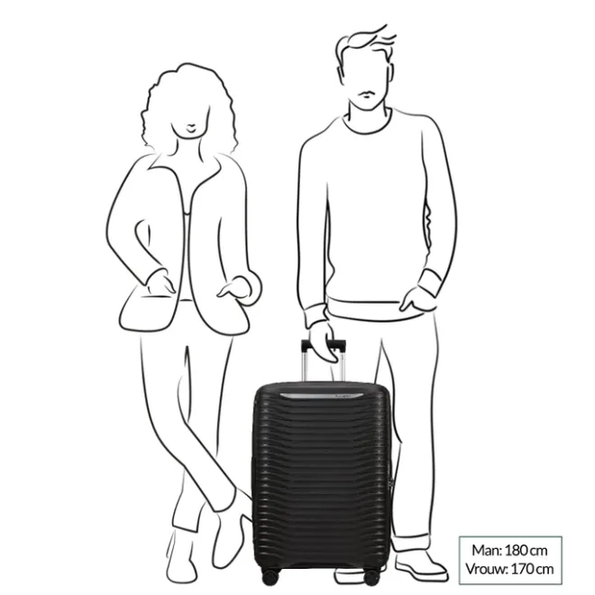 Hot Samsonite Upscape Spinner 68 Expandable climbing ivy