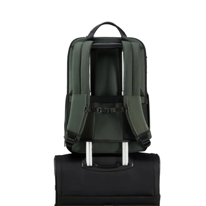 Sale Samsonite Urban-Eye Backpack 15.6" 2 Pockets green