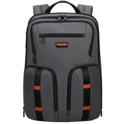 New Samsonite Urban-Eye Backpack 15.6" 2 Pockets grey/cognac