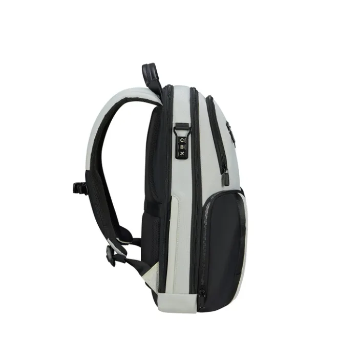 Hot Samsonite Urban-Eye Backpack 15.6" 2 Pockets light grey/lime