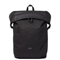 Outlet Sandqvist Alfred Backpack black with black webbing