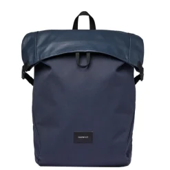 Clearance Sandqvist Alfred Backpack navy with black webbing