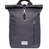 Best Sandqvist Ground Rolltop Backpack L asphalt with black webbing