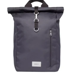 Best Sandqvist Ground Rolltop Backpack L asphalt with black webbing