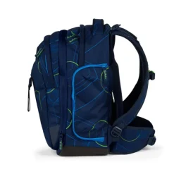 Hot Satch Match School Backpack blue tech
