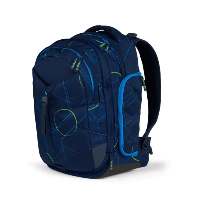 Hot Satch Match School Backpack blue tech