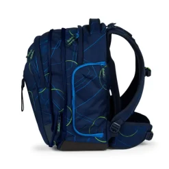 Hot Satch Match School Backpack blue tech