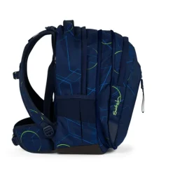 Hot Satch Match School Backpack blue tech