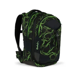 Discount Satch Match School Backpack green supreme