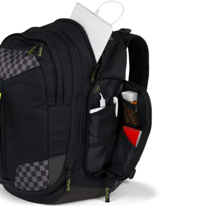Online Satch Match School Backpack dark skate