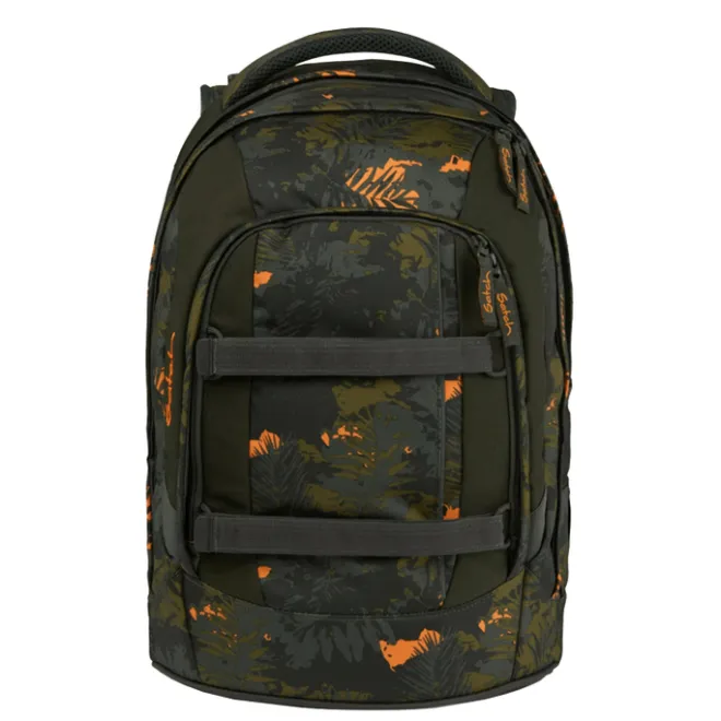 Hot Satch Pack School Backpack jurassic jungle