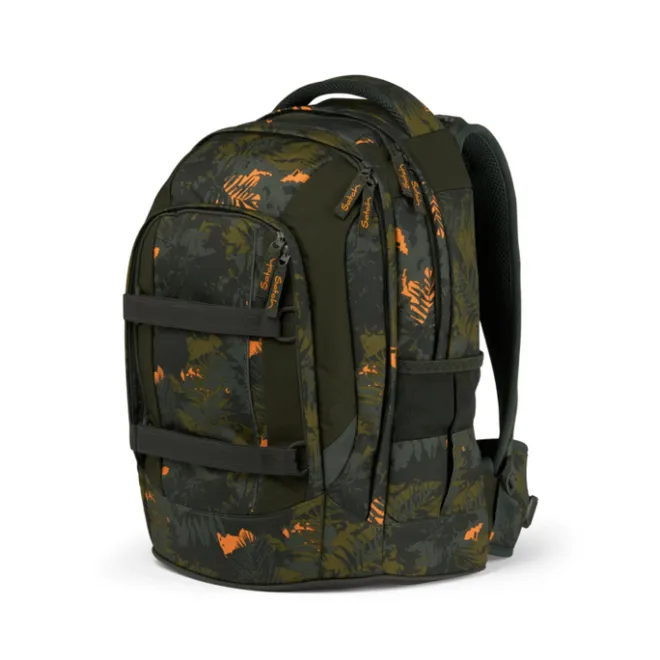 Hot Satch Pack School Backpack jurassic jungle