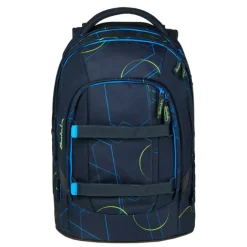 Satch Pack School Backpack blue tech
