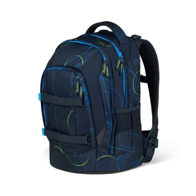 Satch Pack School Backpack blue tech