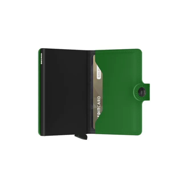 Discount Secrid Miniwallet bright green