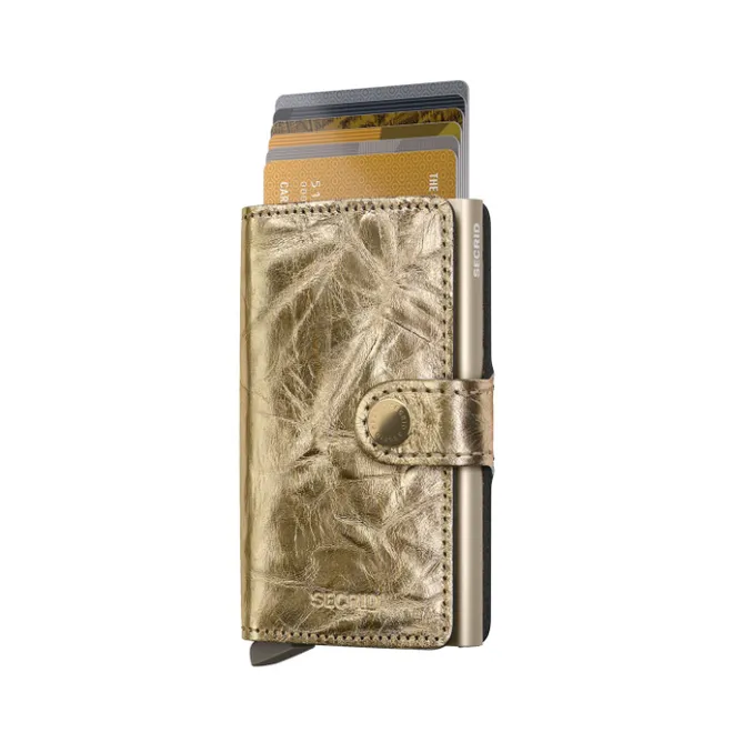 New Secrid Miniwallet Crunch gold