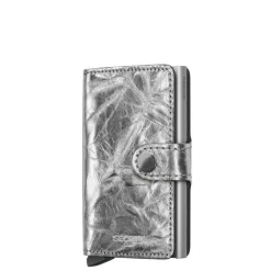 Online Secrid Miniwallet Crunch silver