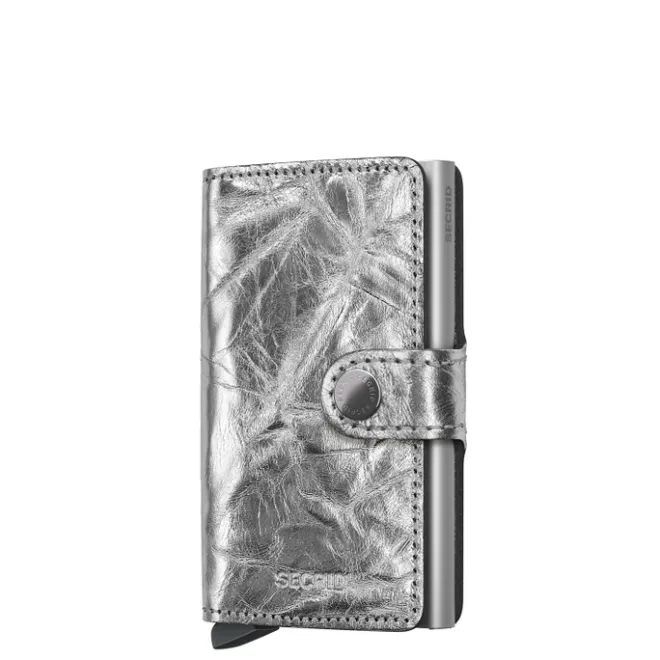Online Secrid Miniwallet Crunch silver